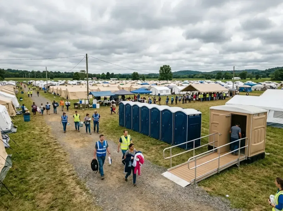 disaster-relief-camp-restrooms-010 — frequently asked questions, Dumpster & Portable Bathrooms Rental in Kirby, TX